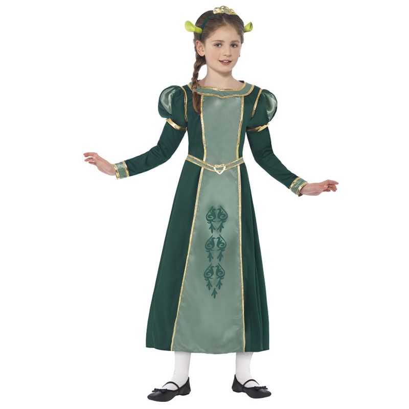 Costume della Principessa Fiona per Bambina