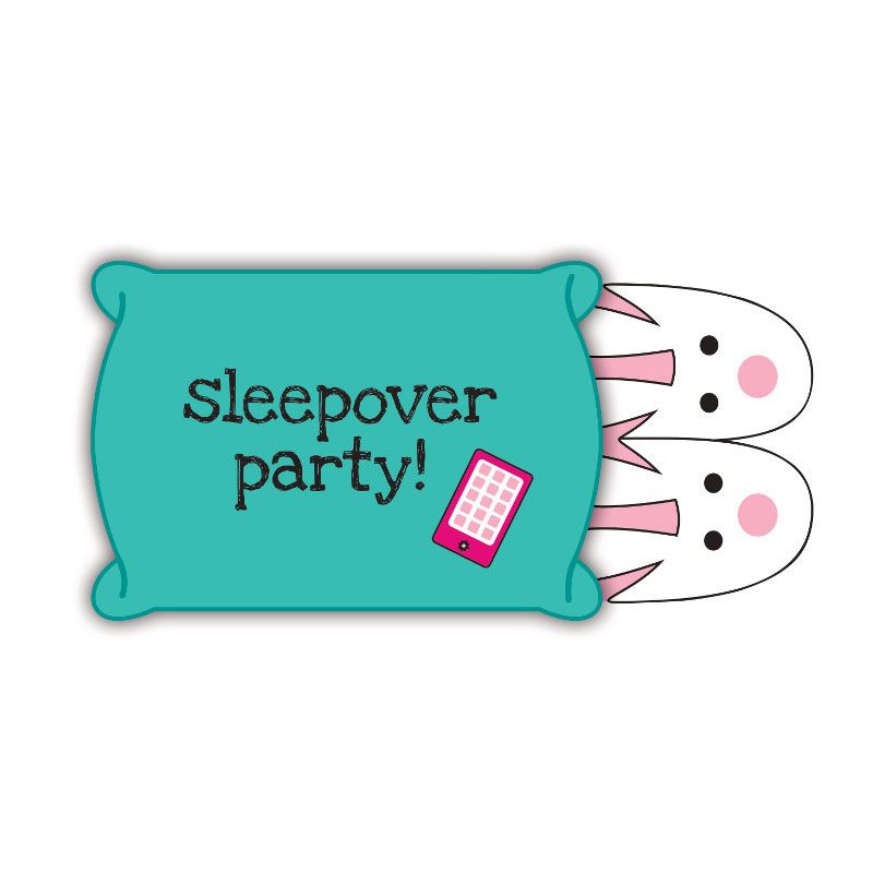 Invite birthday pigiama party sleepover  Pigiama party, Feste di  compleanno pigiama party, Inviti pigiama party