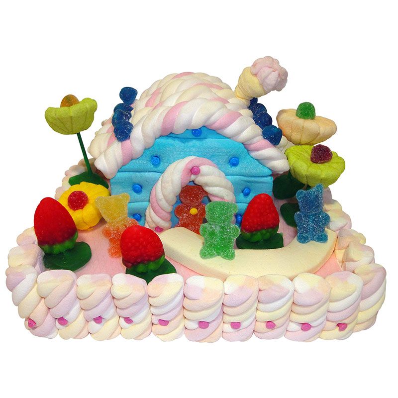 Pignatta a forma di torta di compleanno