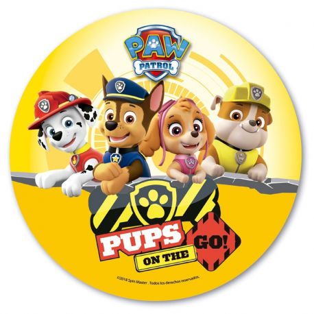 Cialda Personaggi Paw Patrol 20 cm