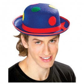 Cappello da Clown Blu per Adulti