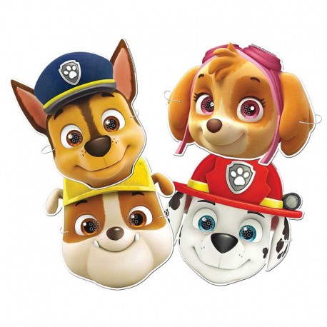 6 Maschere di Paw Patrol