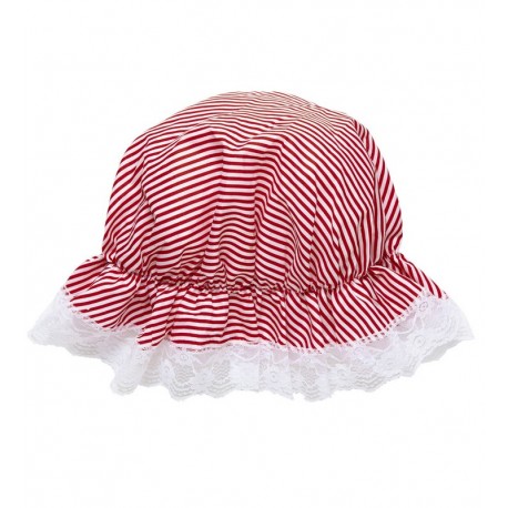 Cappello a Righe Rosse e Bianche