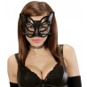 Maschera da Gatto Fashion con Pizzo e Strass