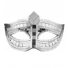 Maschera Disco Ball con Occhi da Gatto Unisex