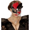 Maschera da Ballo con Gemme e Piume Online