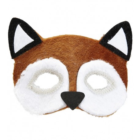 Maschera da Volpe di Peluche