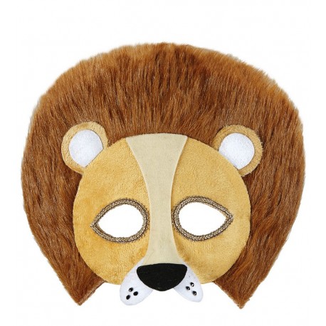 Maschera da Leone di Peluche