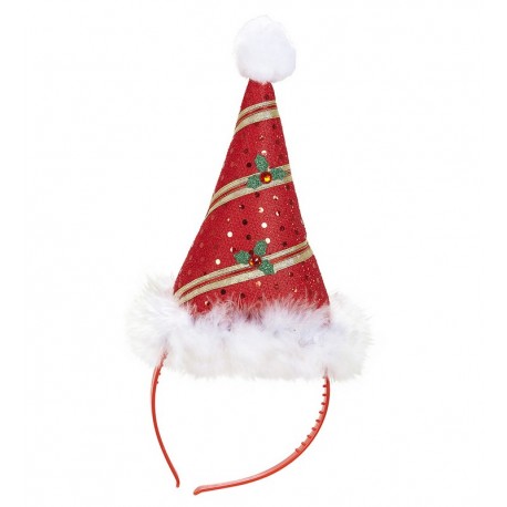 Mini Cappello Babbo Natale con Dettagli