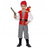 Costume da bucaniere dei Caraibi per bambini in vendita