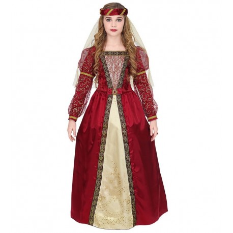 Costume da Principessa del Castello Medievale per Bambine