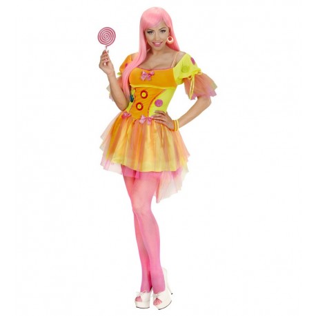 Costume Fantasy Neon da Ragazza 