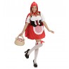 Costume da Cappuccetto rosso con Fiocchi da Donna da Comprare