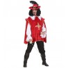 Costume da Moschettiere Rosso da Adulto in Offerta