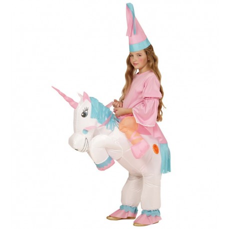 Costume da Unicorno Gonfiabile con Ventilatore