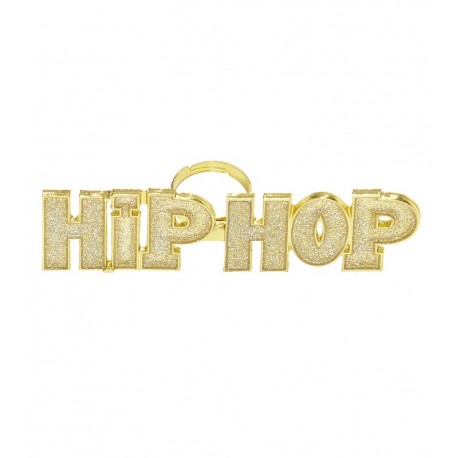 Anello Oro Hip Hop