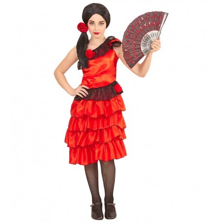 Costume da Flamenco Corto per Bambini