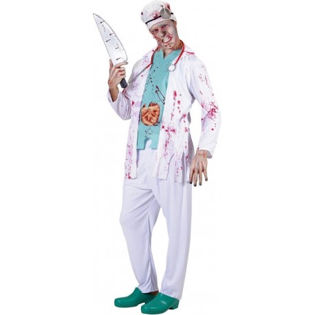 Costume da Dottore Zombie per Adulto Online