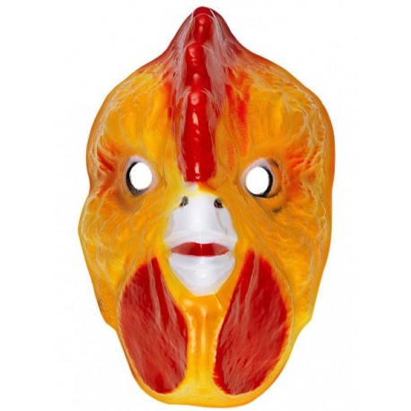 Maschera Gallo di Plastica