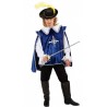 Costume da Moschettiere Blu da Bambino