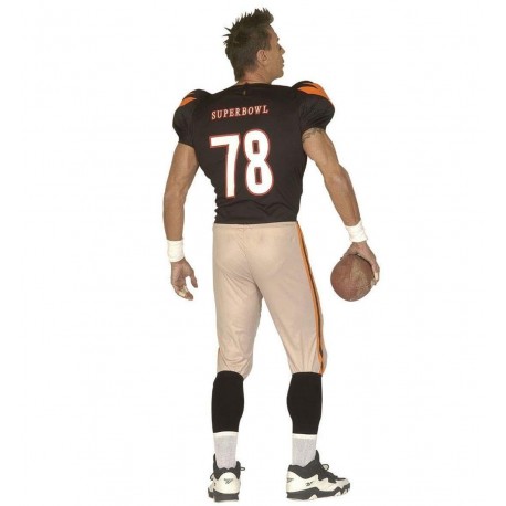 Costume da Quarterback Americano da Uomo