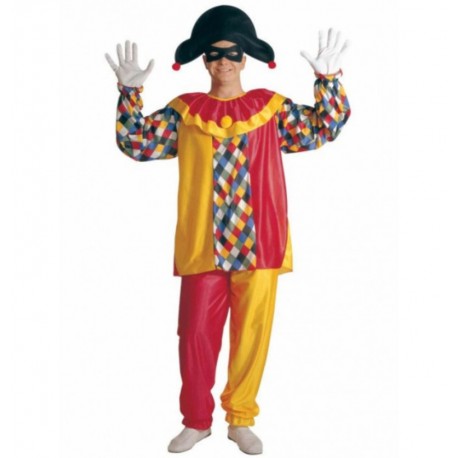 Costume da Arlecchino Adulto Economico