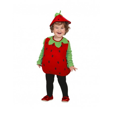 Costume da piccola fragola per bambini