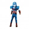 Costume di Capitan America da Bambino Deluxe Economico