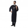 Costume da Sacerdote Nero In Offerta