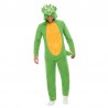 Costume da Dinosauro Verde Economico