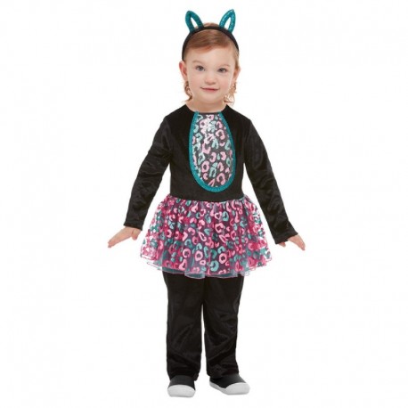 Costume da Gatto Nero Bambini