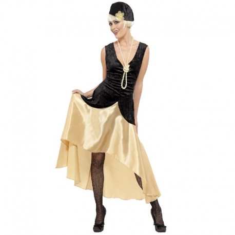 Costume da Grande Gatsby Nero in Offerta