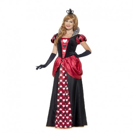 Costume da Regina Reale Rosso Online 