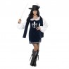 Costume da Moschettiere con Cappello Donna Economico