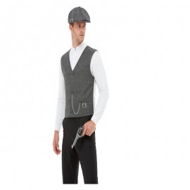 Kit da Peaky Blinders per Uomo Grigio Economico