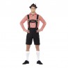 Costume Oktoberfest Rosso Economico 