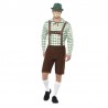 Costume Bavarese Alpino Verde e Marrone in Vendita 