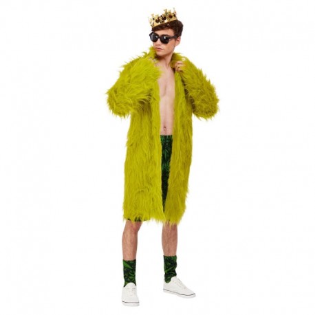 Costume da Re della Cannabis Verde in Offerta 