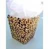 8 Scatolette Leopardo 13 cm