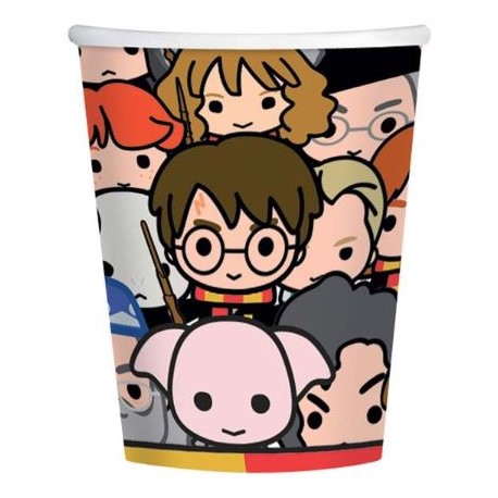 8 Bicchieri Harry Potter 266 ml