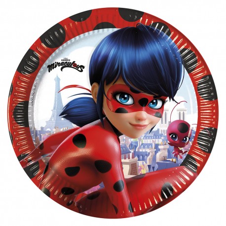 Piatti Ladybug di Carta