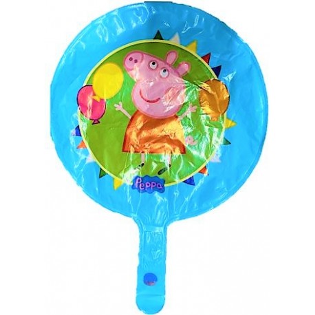 Palloncino Peppa Pig a forma di racchetta