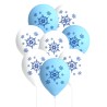 8 Palloncini con Fiocchi di Neve Compra