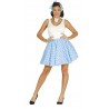 Costume da Pin Up Azzurro