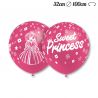 Palloncini Sweet Princess Rotondi 32 cm 