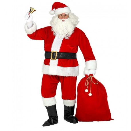 Costume da Babbo Natale Professionale per Uomo Economico