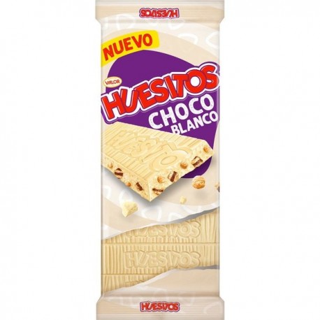 TAVOLETTA CIOCCOLATO BIANCO HUESITOS 125G 17X1U