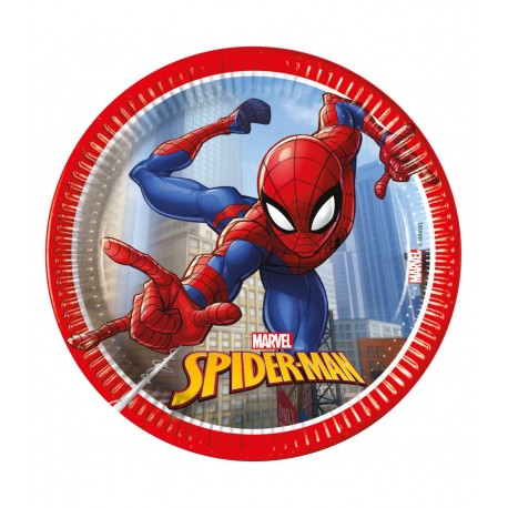 Piatti Spiderman di Carta