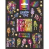 Pegatinas Grandes Rainbow Monster High 156 x 200 mm