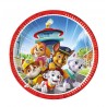 8 Piatti Paw Patrol 23 cm